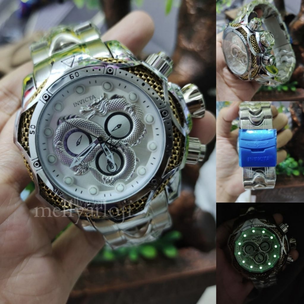 Jam tangan invicta dragon big size 55mm