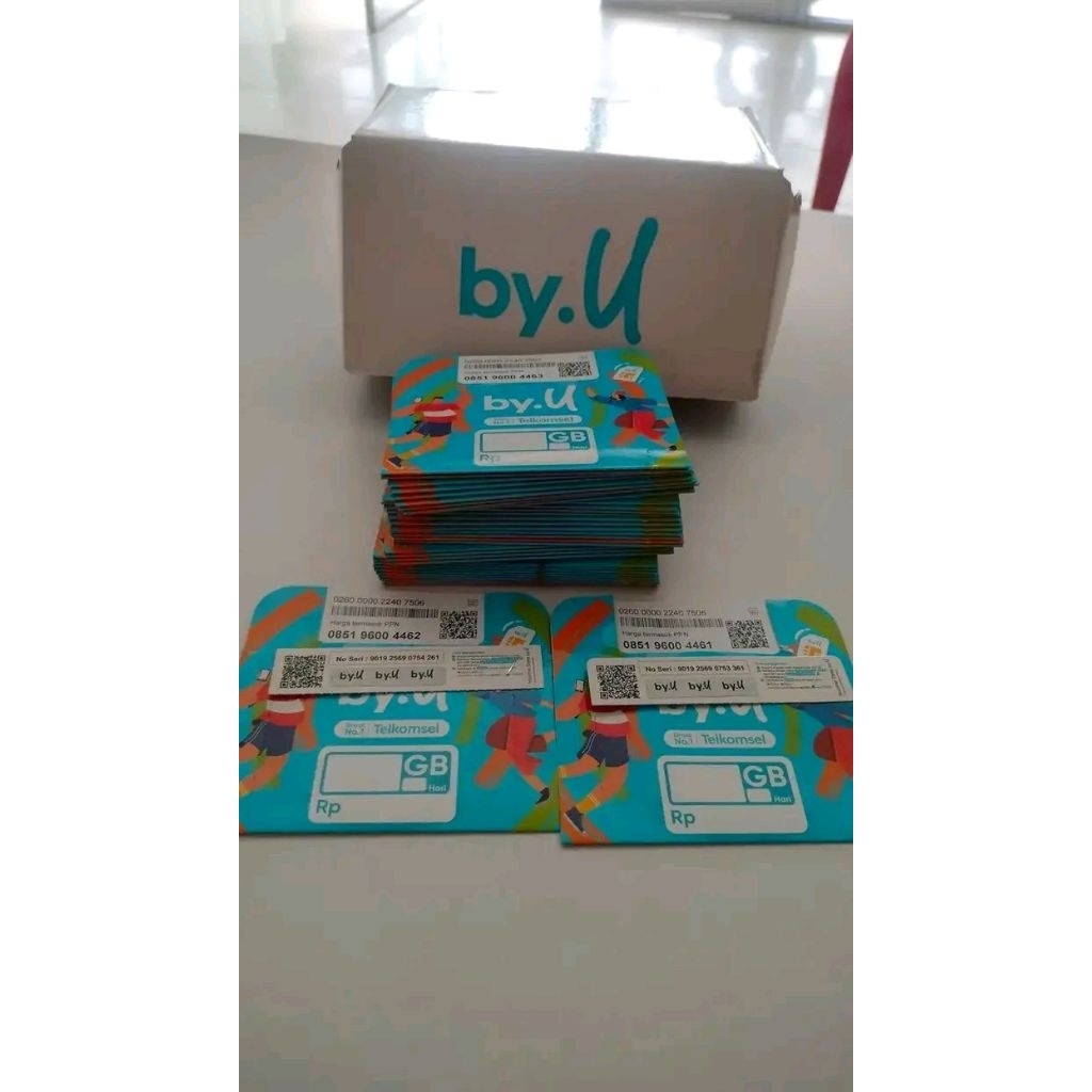 kartu perdana byu