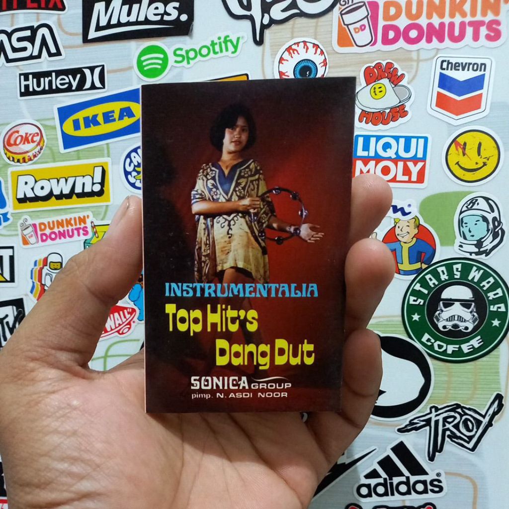 Kaset Pita Instrumentalia Top Hit's Dangdut