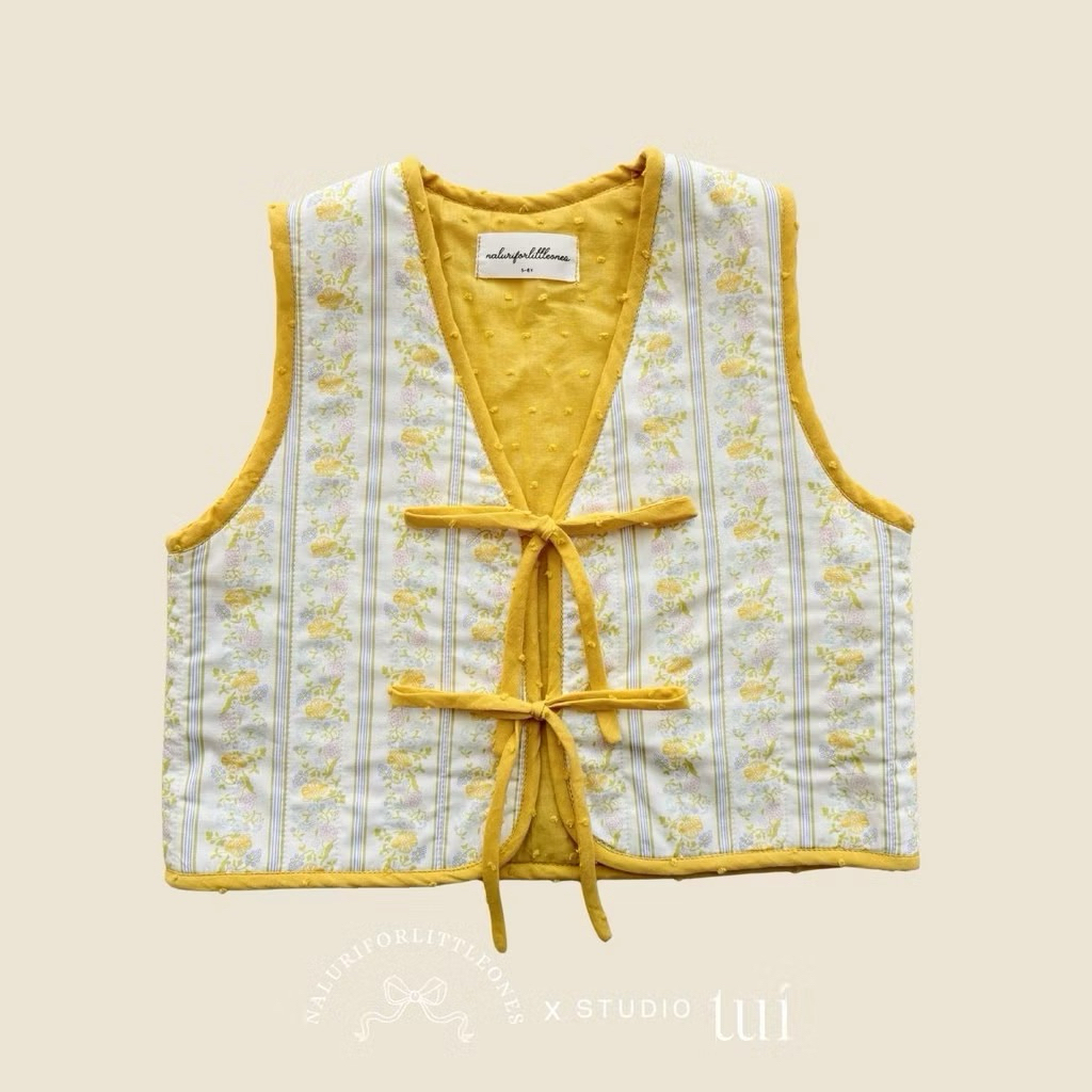 Preloved Naluri x Studio Tui - Alana Vest 3-4y