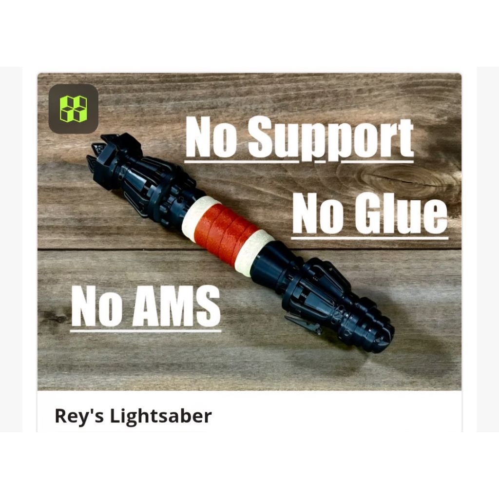 Rey Lightsaber rakitan
