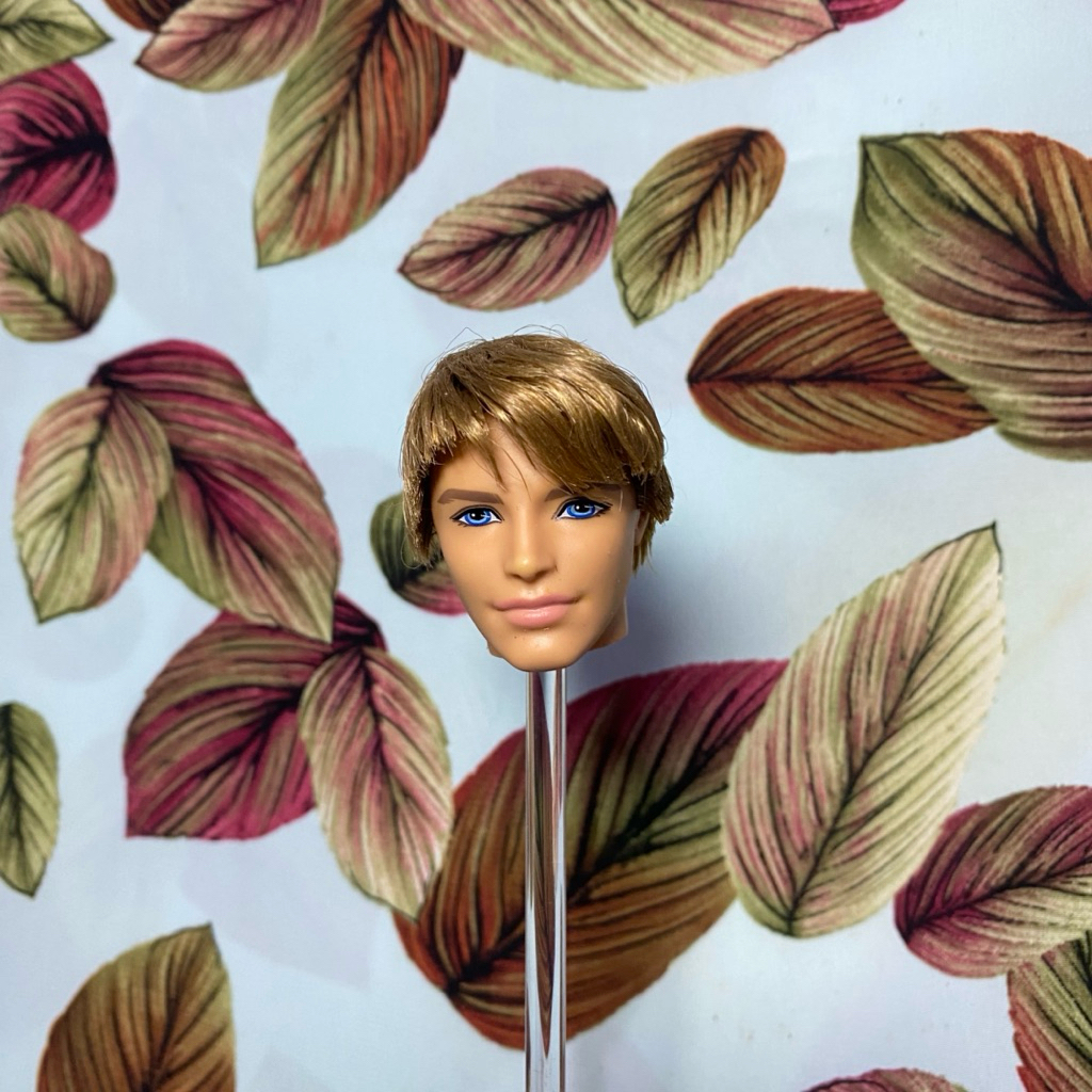 Head Kepala Barbie Ken Mattel