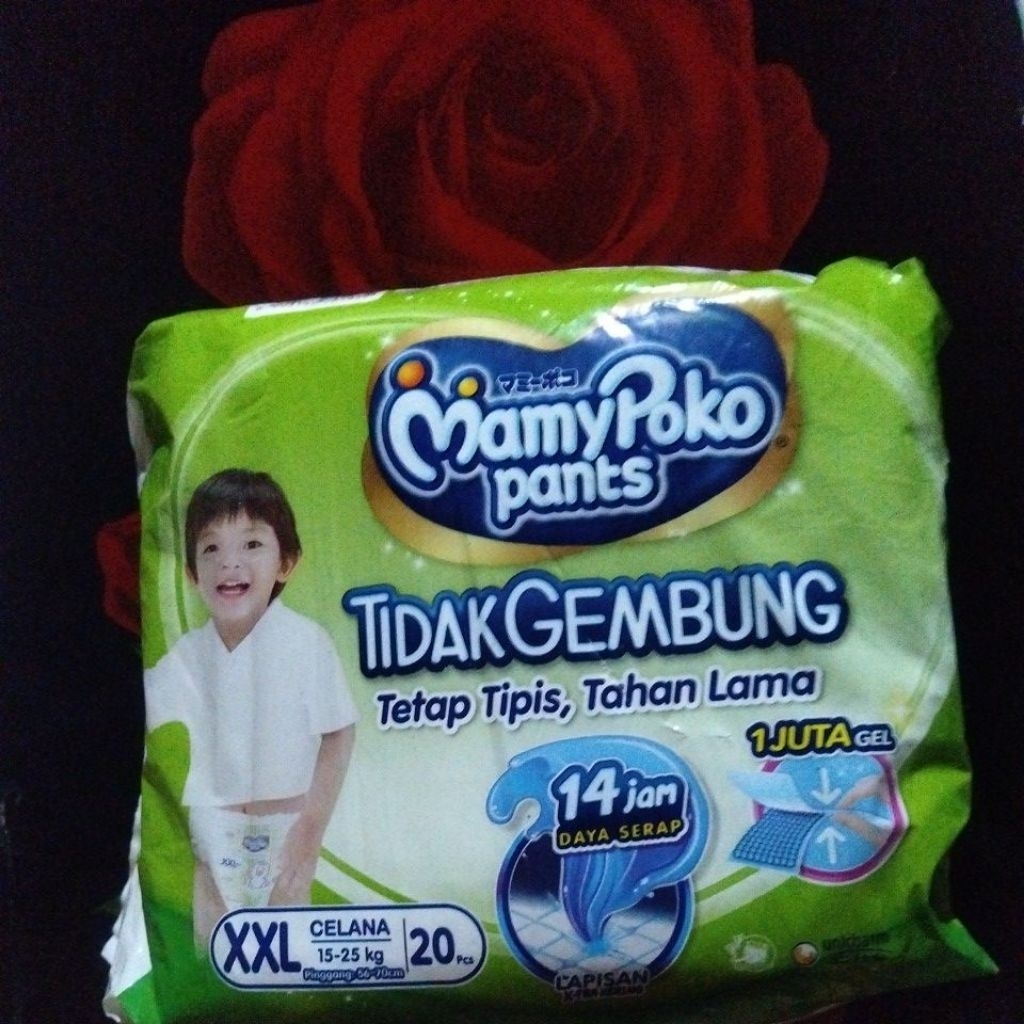 pampers mamypoko ukuran XXL