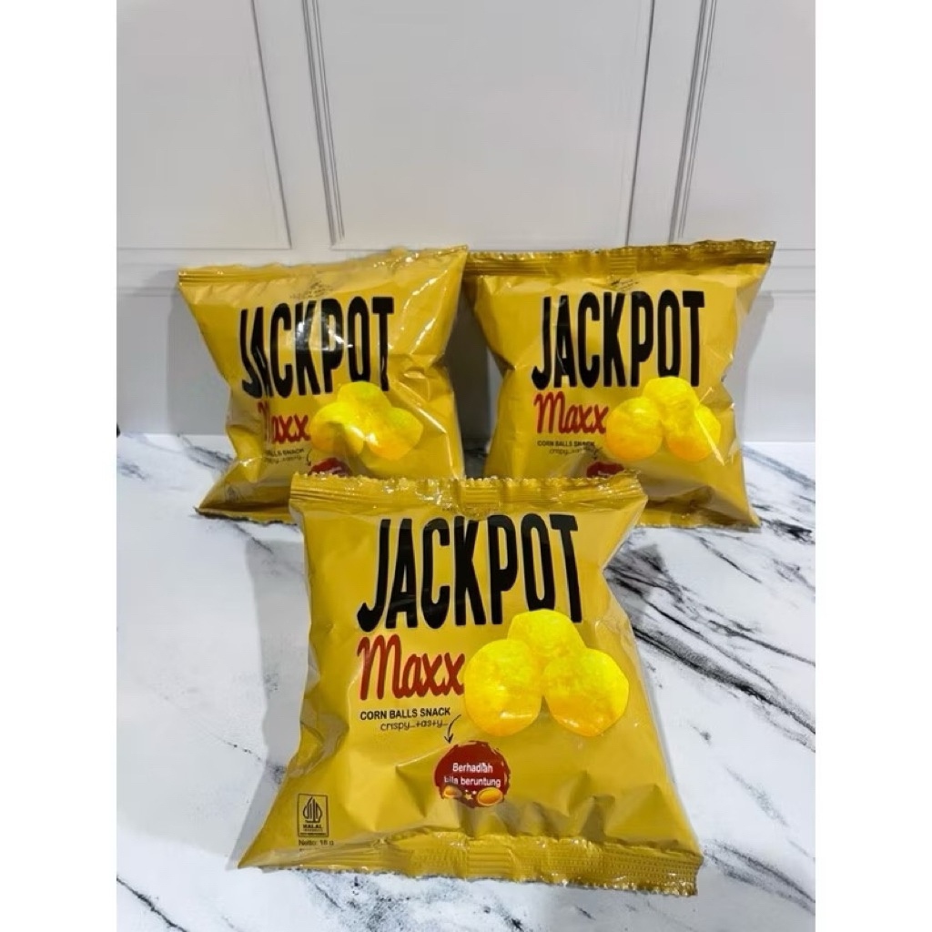 10 Pcs Ciki Jackpot - Camilan Jadul Berhadiah, Ciki Jackpot Maxx