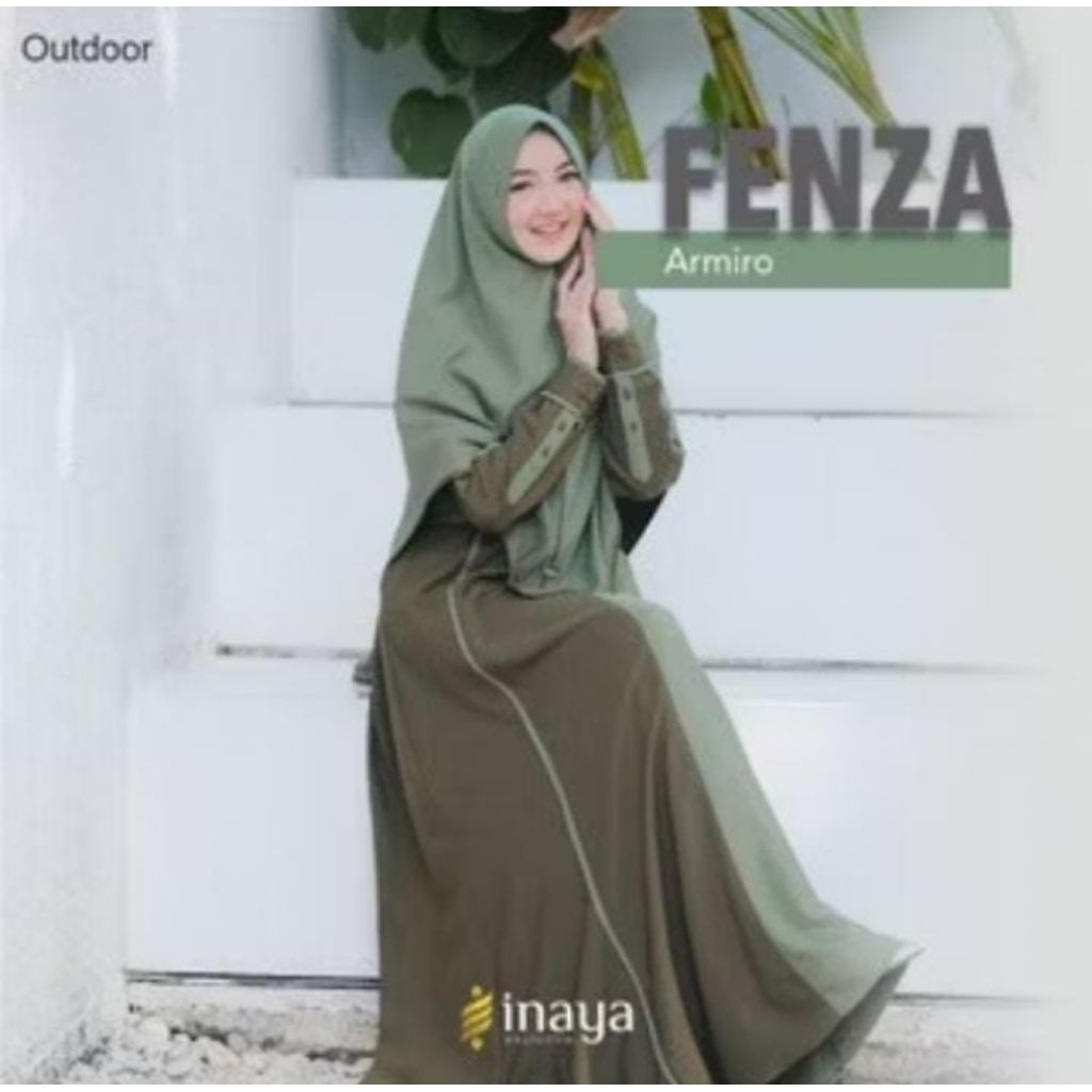 Gamis inaya exclusive , warna Almiro