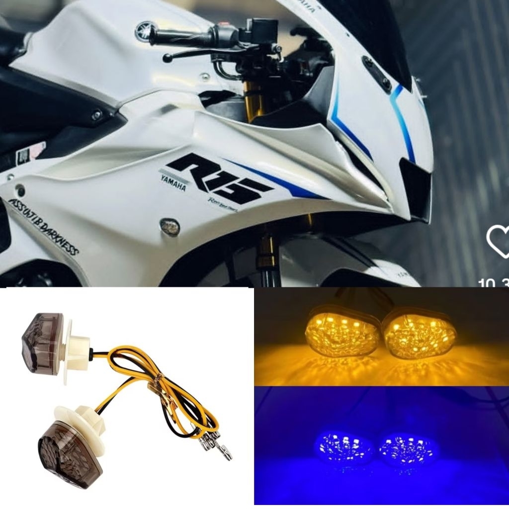 Lampu Sein Tempel Yamaha R15 Sein Tempel LED R15 V3