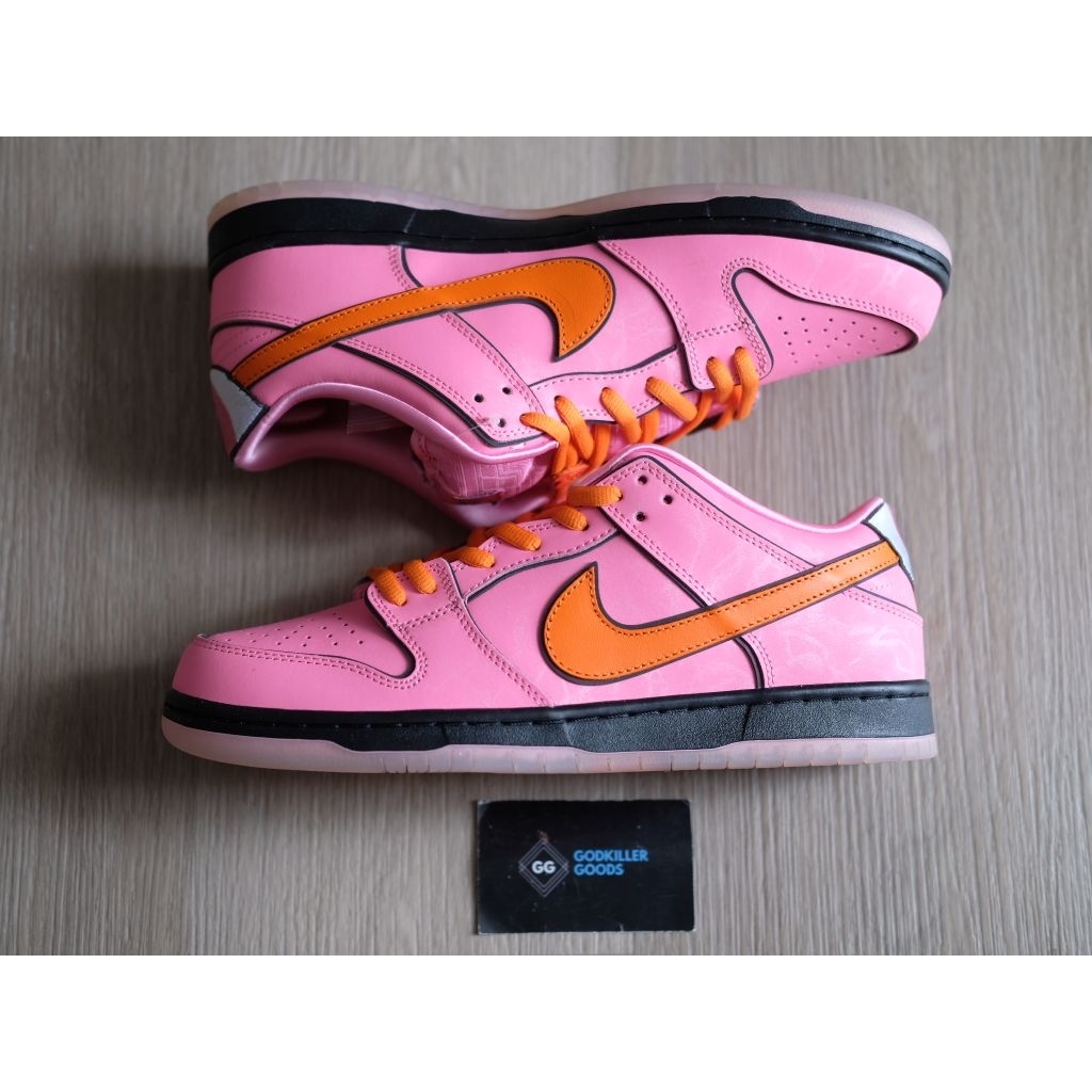 SB Dunk Low Pro QS Powerpuff Girls Blossom Kickwho