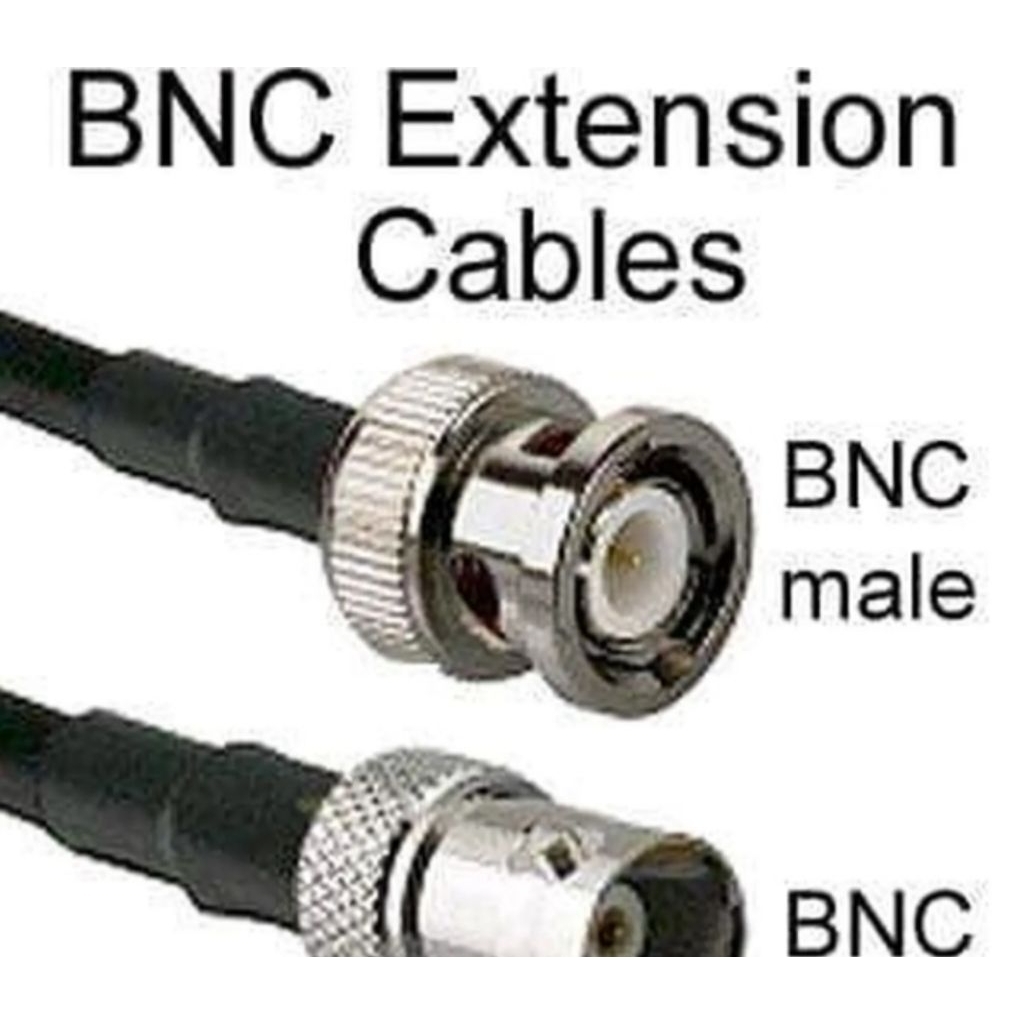 Kabel Pigtail BNC Male to BNC Female RG58 30m Panjang 30 Meter