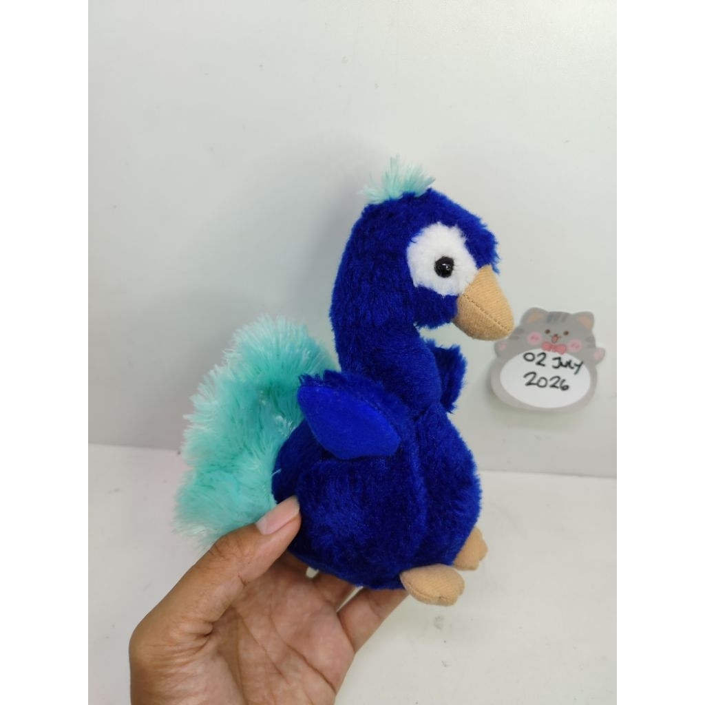 boneka burung merak Peacock original mandai