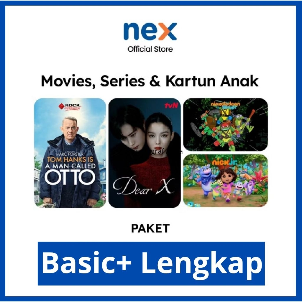 voucher tv nex parabola paket basic+ lengkap chanel tv nasional
