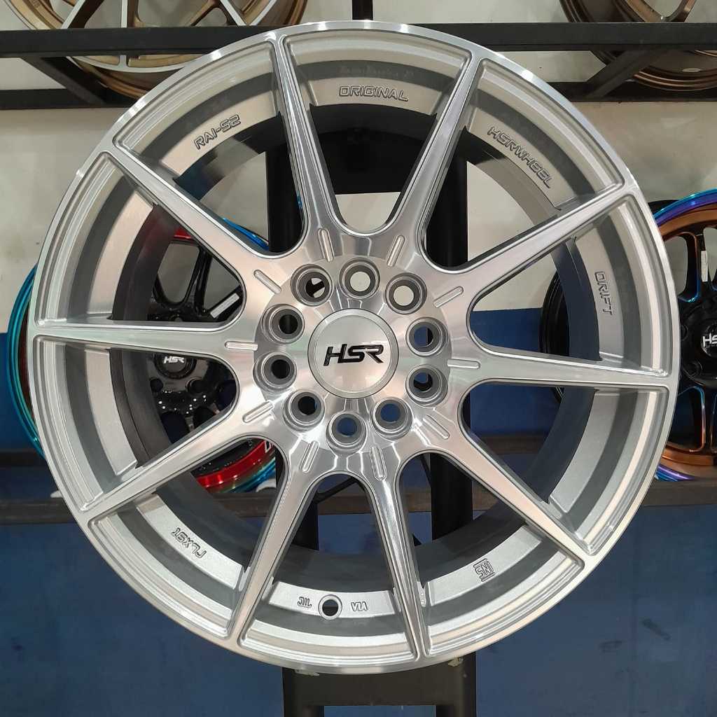 Velg Mobil luxio Ring 16 Silver Polish HSR ORIGINAL RAI S2