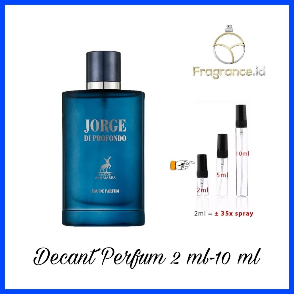 Decant Parfum Jorge Di Profondo EDP For Men
