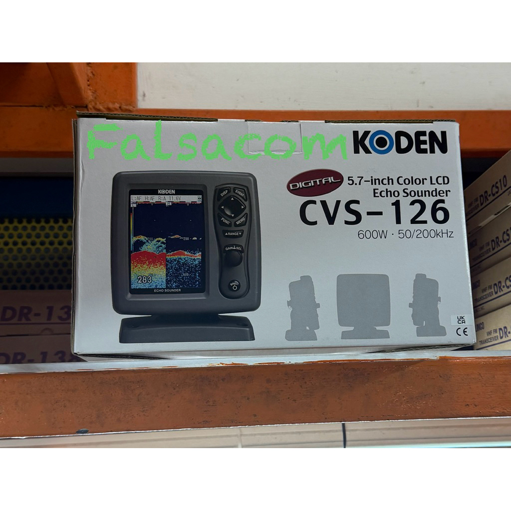 Koden CVS-126 Koden CVS126 Fishfinder koden 126