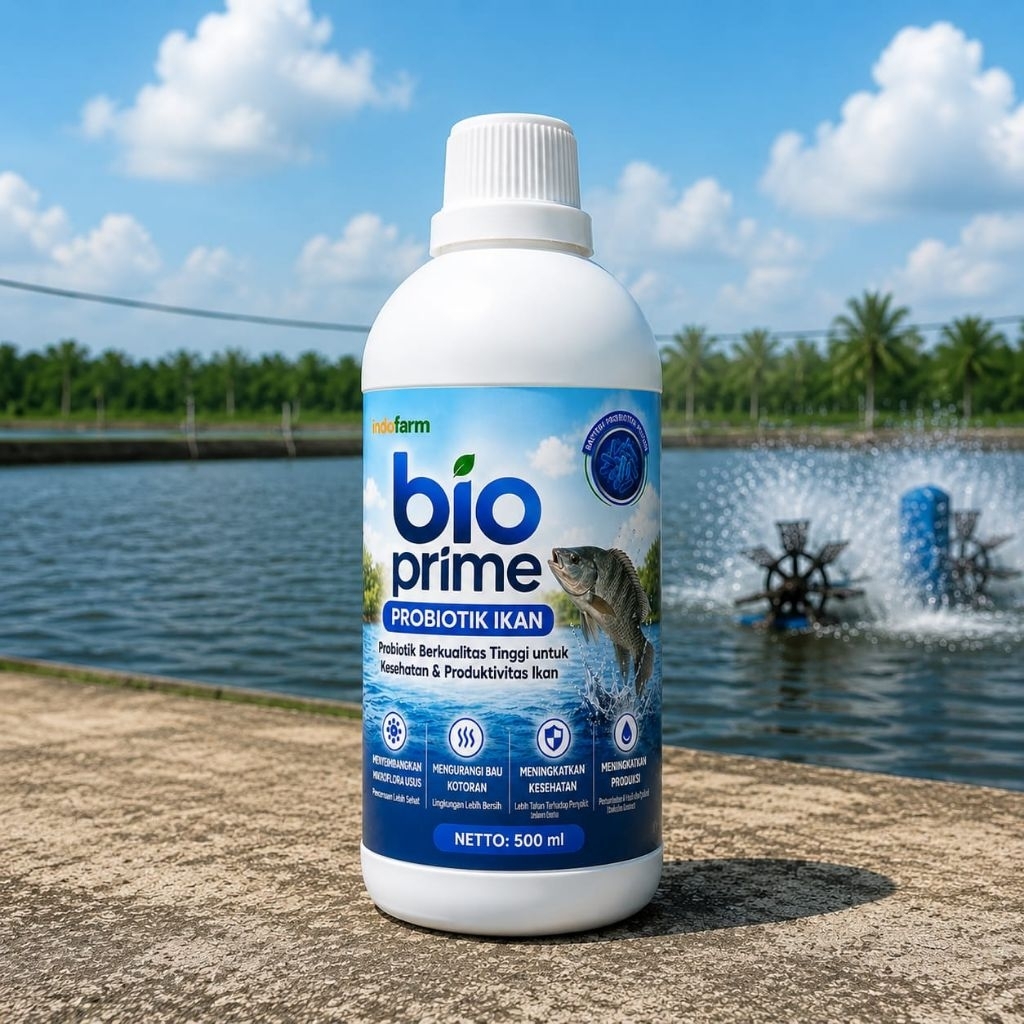 Bioprime Probiotik Khusus Ternak Ikan 500ML/Probiotik Ternak Ikan
