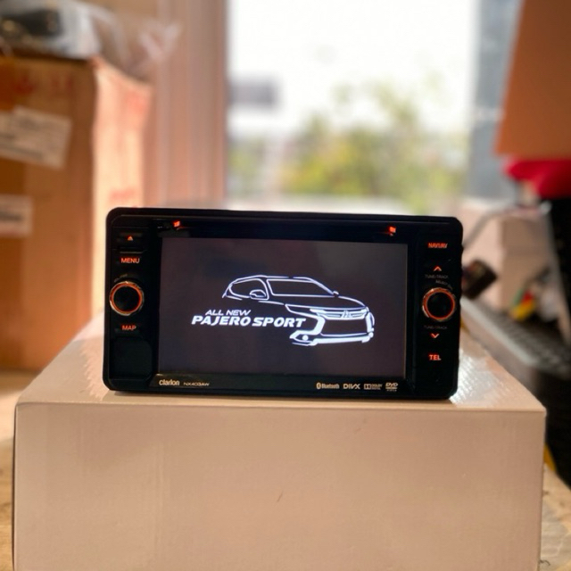 Head unit clarion 403 mitsubishi pajero