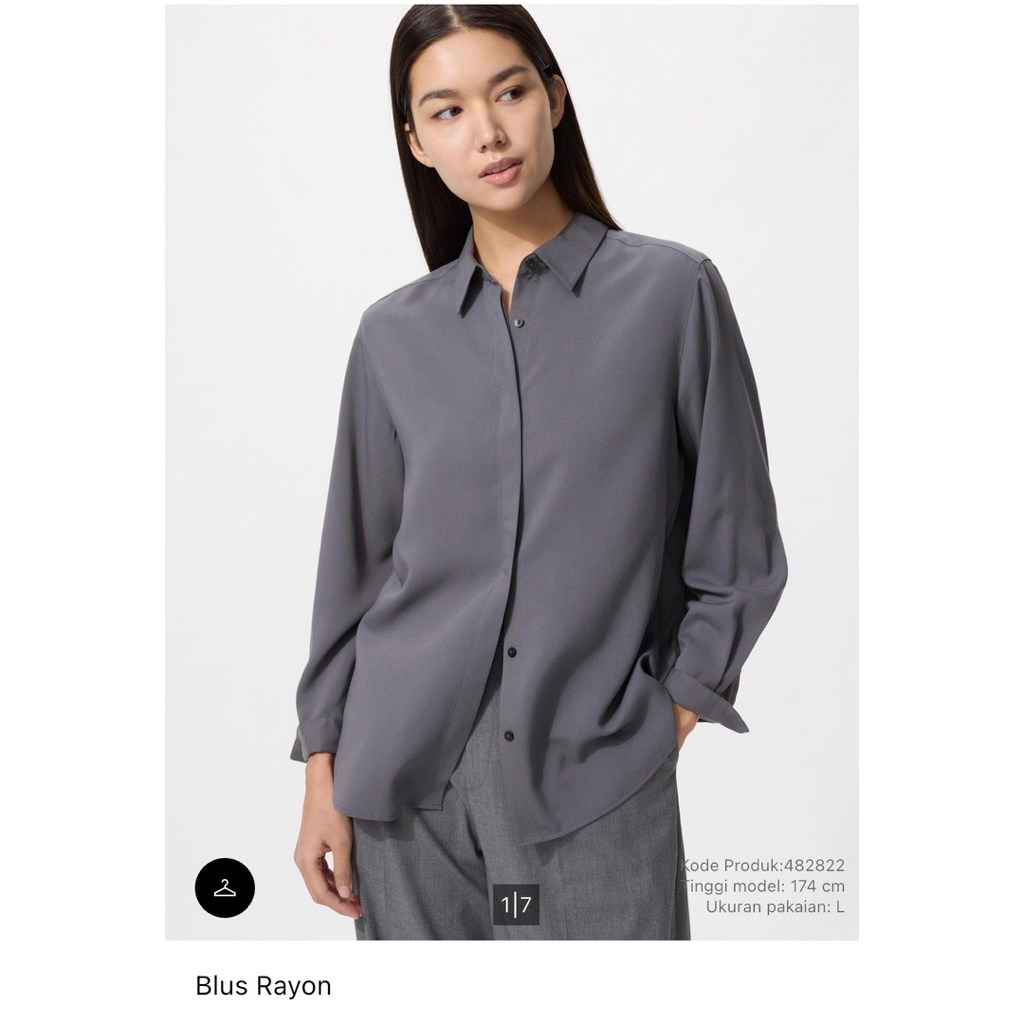 UNIQLO RAYON BLOUSE