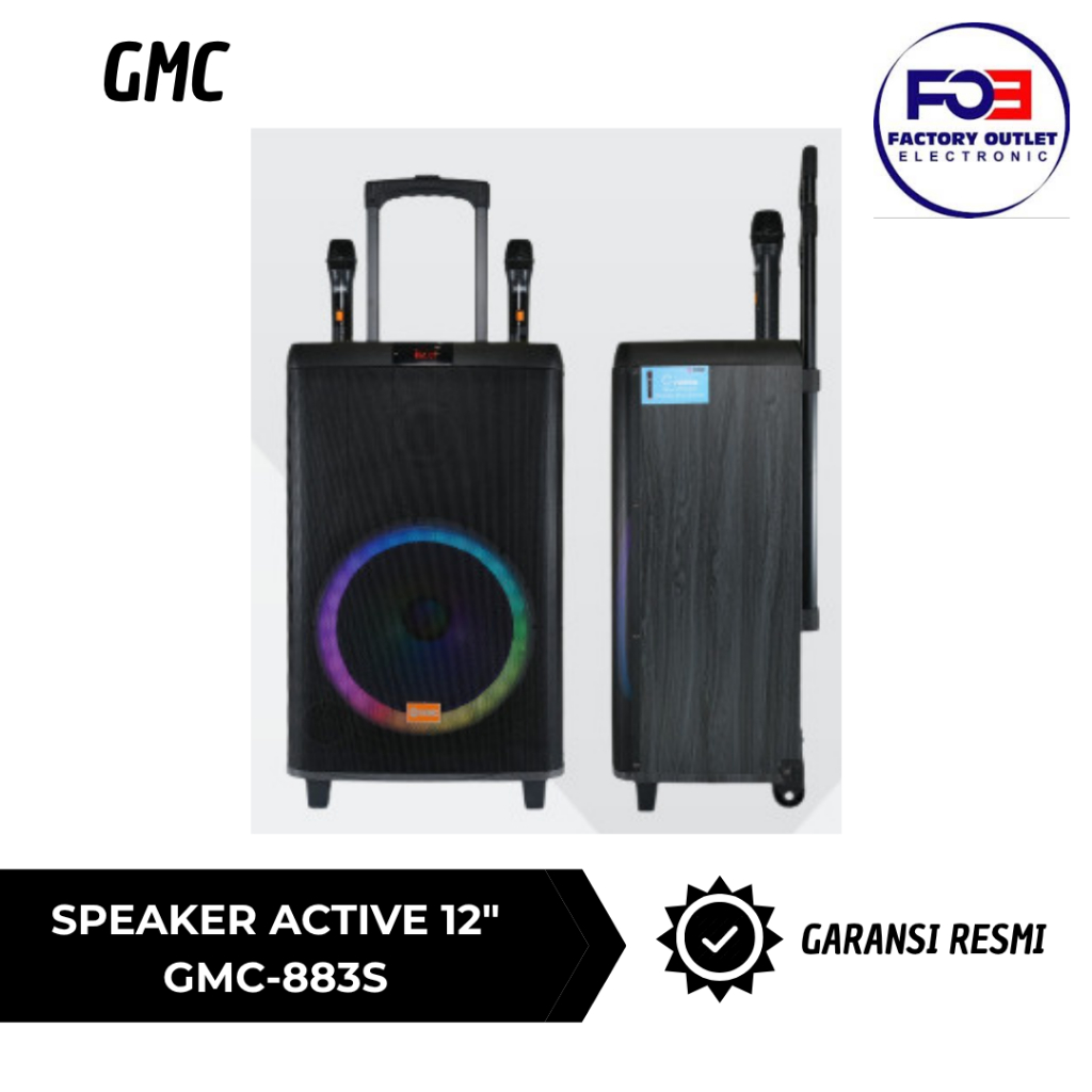 GMC SPEAKER ACTIVE 12 INCI - GMC-883S