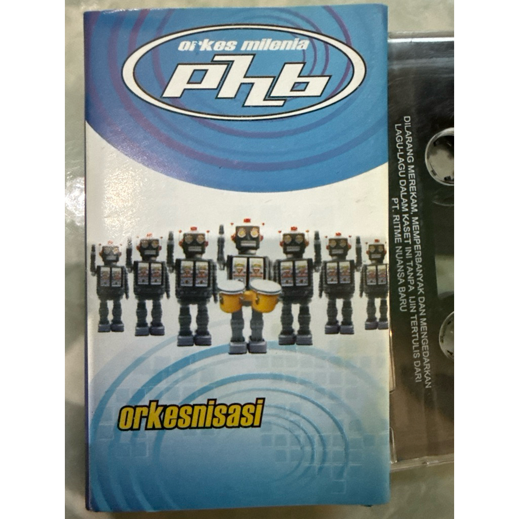 phb orkesisasi  kaset pita