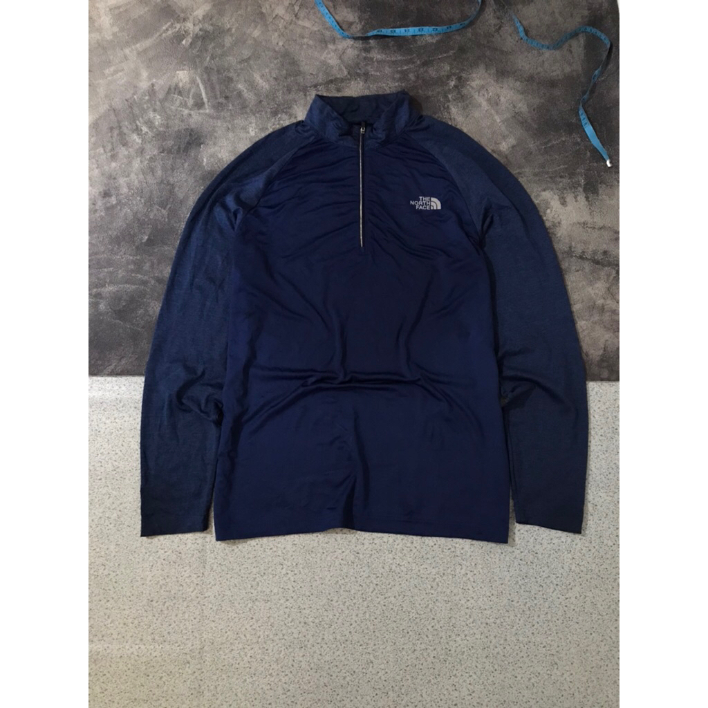 kaos lengan panjang baselayer Tnf bekas second