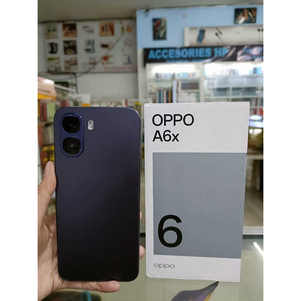 OPPO A6X 4/64 SECOND RAM 4GB INTERNAL MEMORI 64GB 4 64 SEKEN