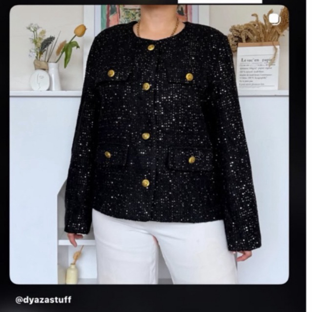 sequin blazer