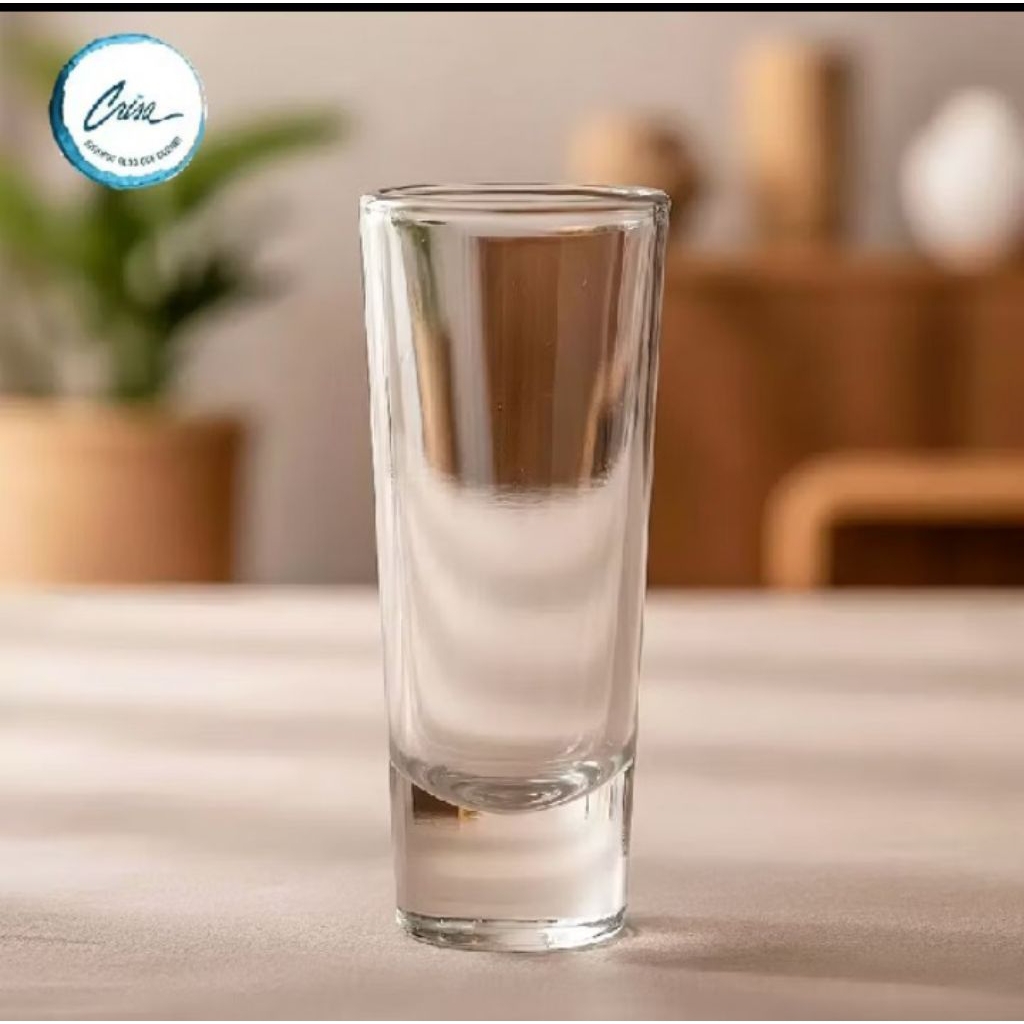 Gelas Sloki Tinggi 6 Pcs /Sloki glass/Gelas mini