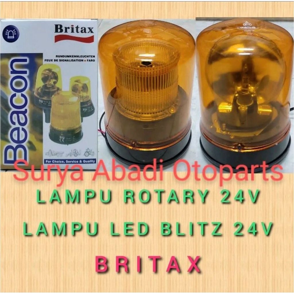 Lampu Rotary BRITAX -  Lampu LED Blitz BRITAX