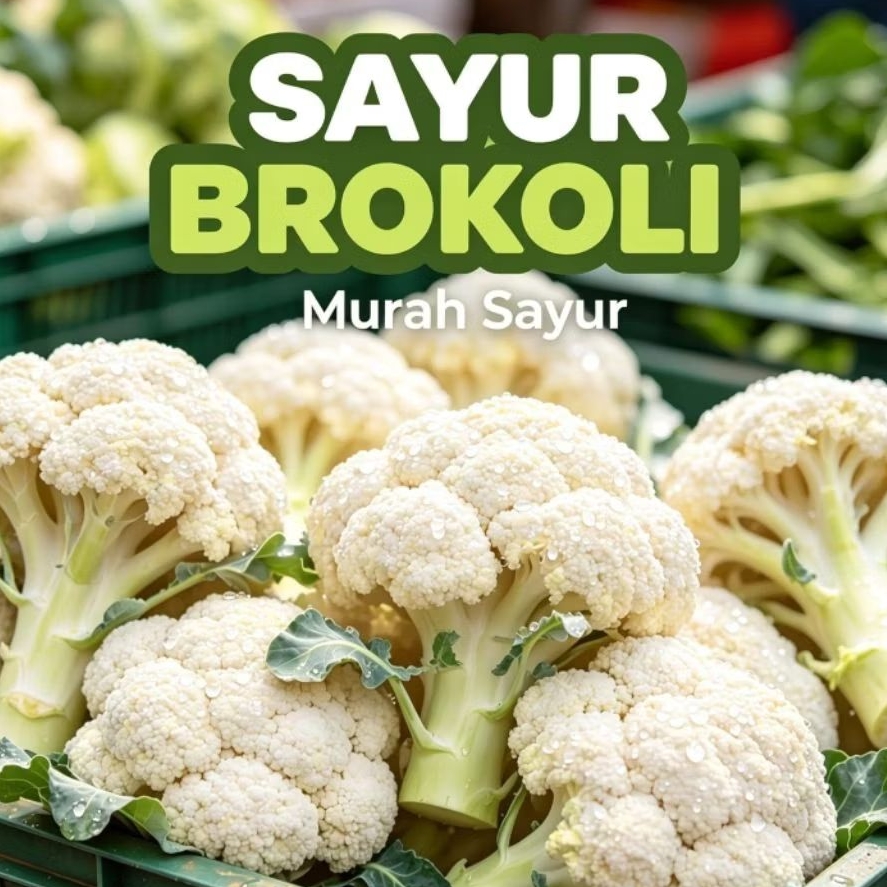 Brokoli Putih Segar
