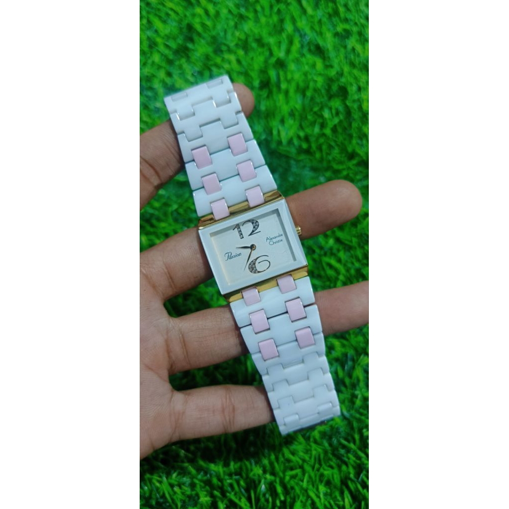 Jam second AC cramic wanita original