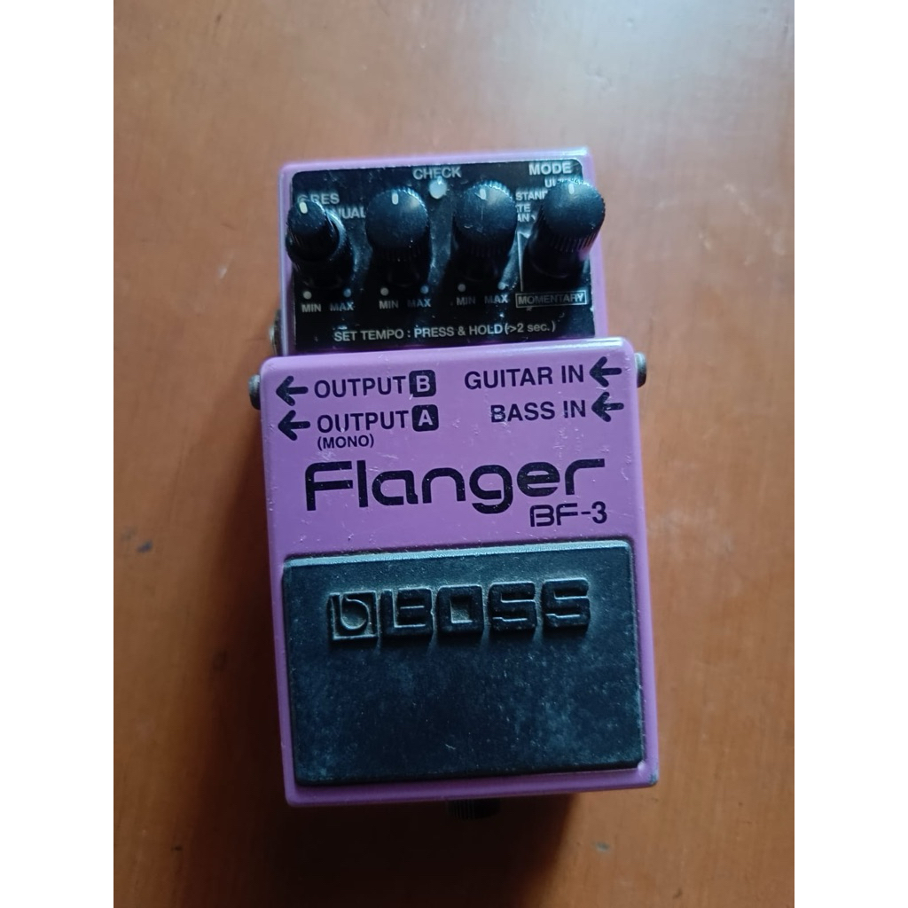 efek flanger boss