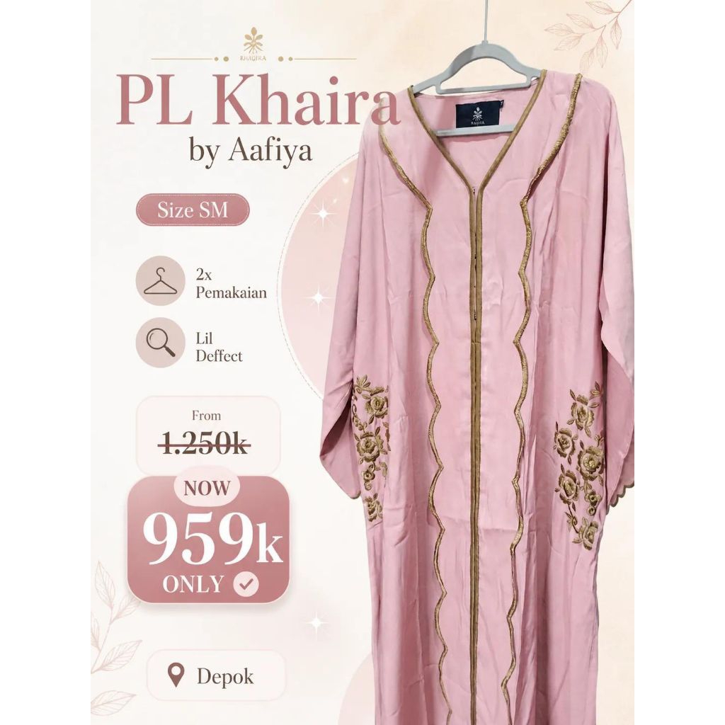 Khaira Abaya by Aafiya