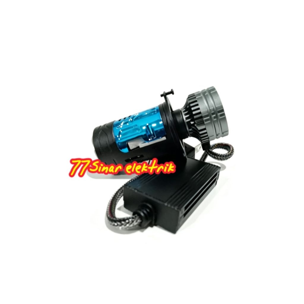 Gms Wg8 Lampu Utama Led H4 Biled Laser Sinar Putih Lampu H4 Biled Motor Mobil Terdapat Ballast Dan