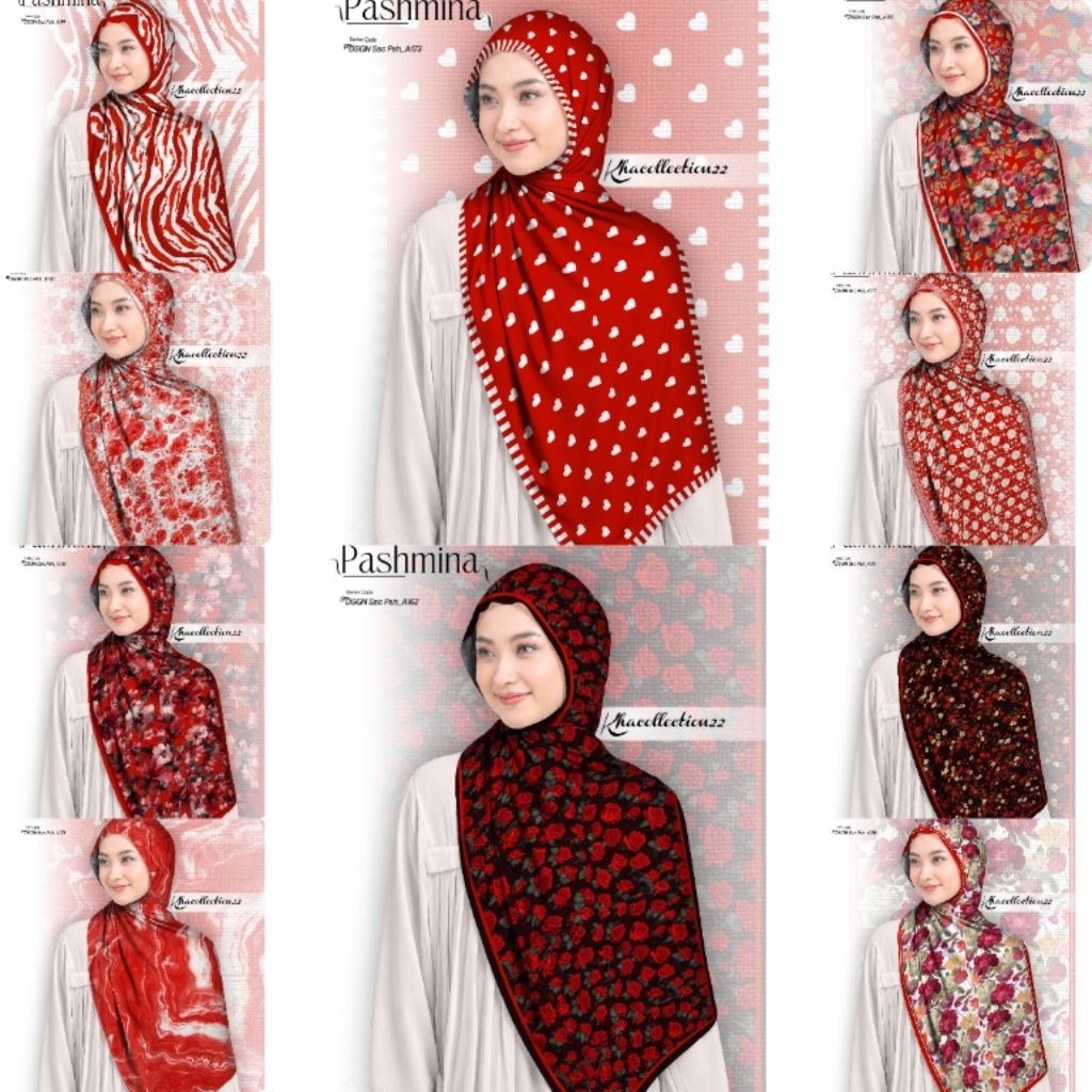 (READY STOK) PASHMINA CERUTY MOTIF CASHMERE TURKY SHAWL VIRAL BAHAN CERUTY BABY DOLL