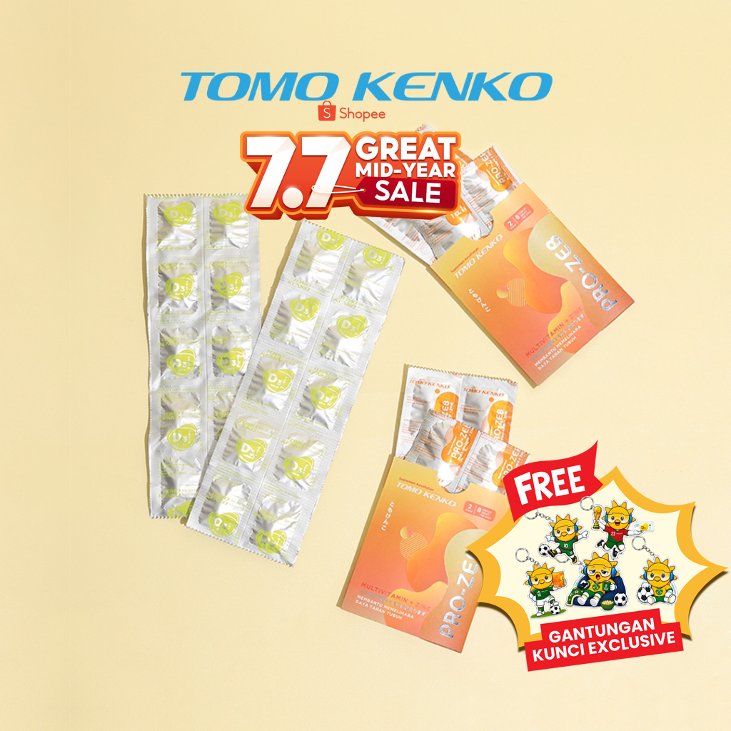 Tomo Kenko Combo Vitamin D3 & Pro-Zeb
