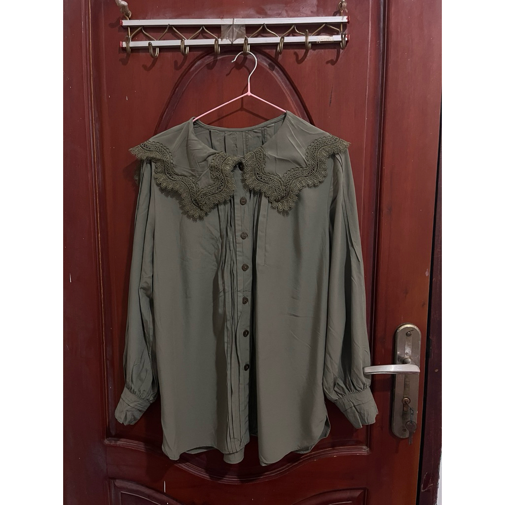 ATG Blouse army sailor