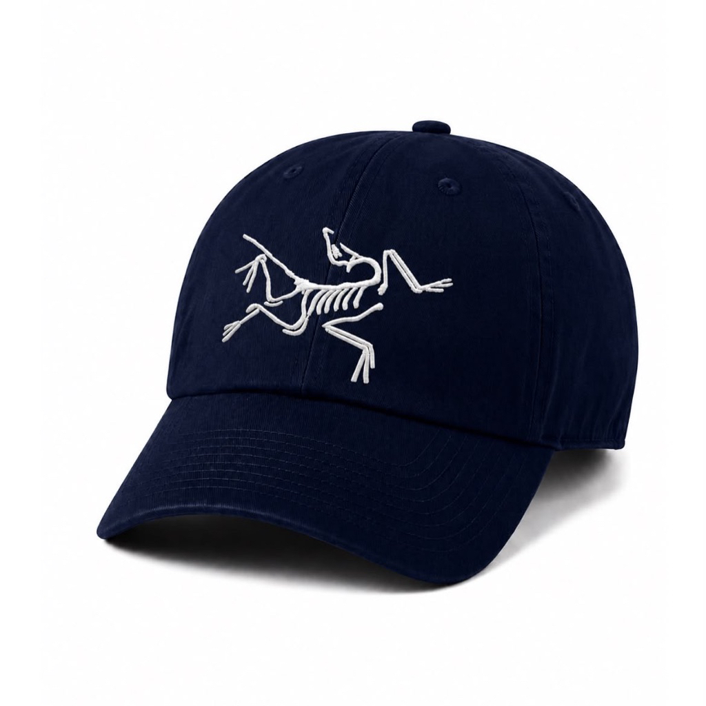 ARTERYX KW - Cap Navy / Cotton Twill / Belakang Metal / Mirror 1:1 /