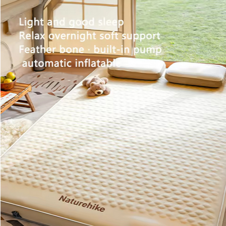 MATRAS CAMPING ANGIN BUILT IN PUMP NATUREHIKE CNK2550WS036