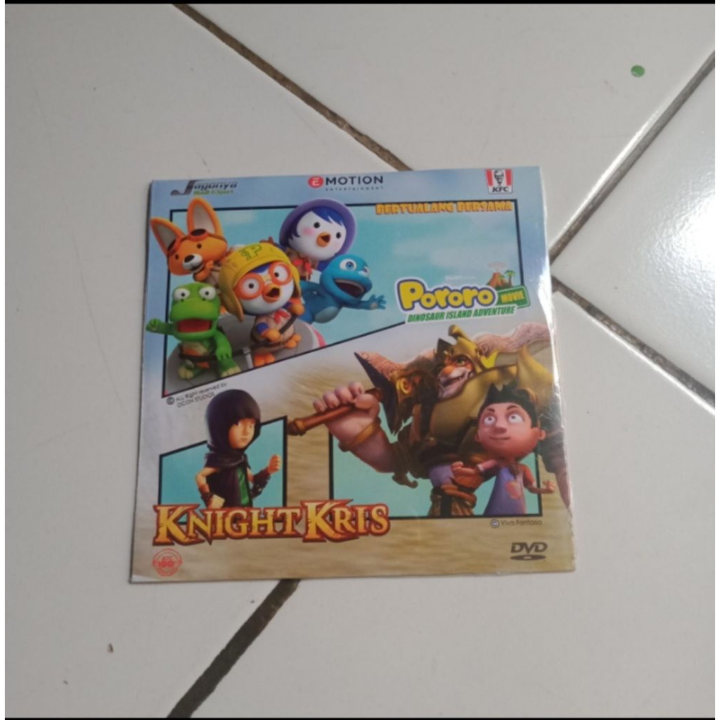 DVD Pororo Knight Kris Segel