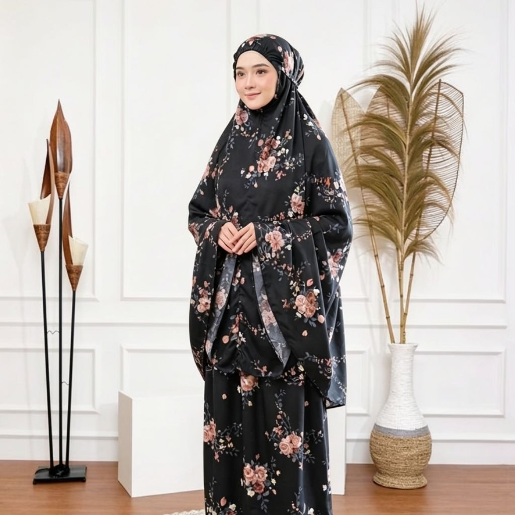 Mukena Travelling Dewasa Mukenah Katun Vanessa Terbaru 2026