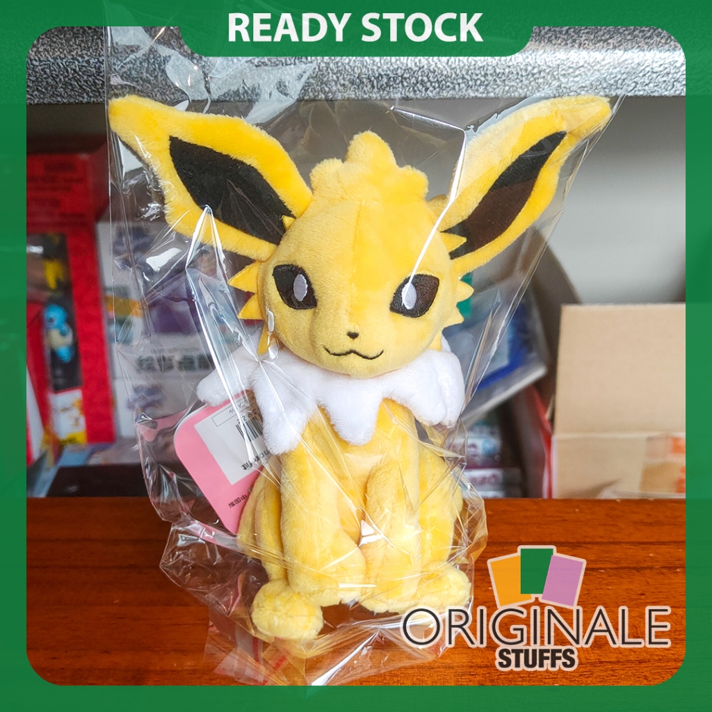 Pokemon Center Japan Poke Fit Jolteon Plush Original