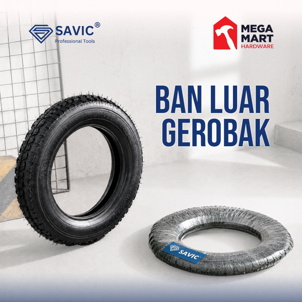 SAVIC Ban Luar Gerobak Sorong Pasir Artco Savic Korei (13 x 3.00) 300-8 Wheelbarrow Dorong Arco Arko