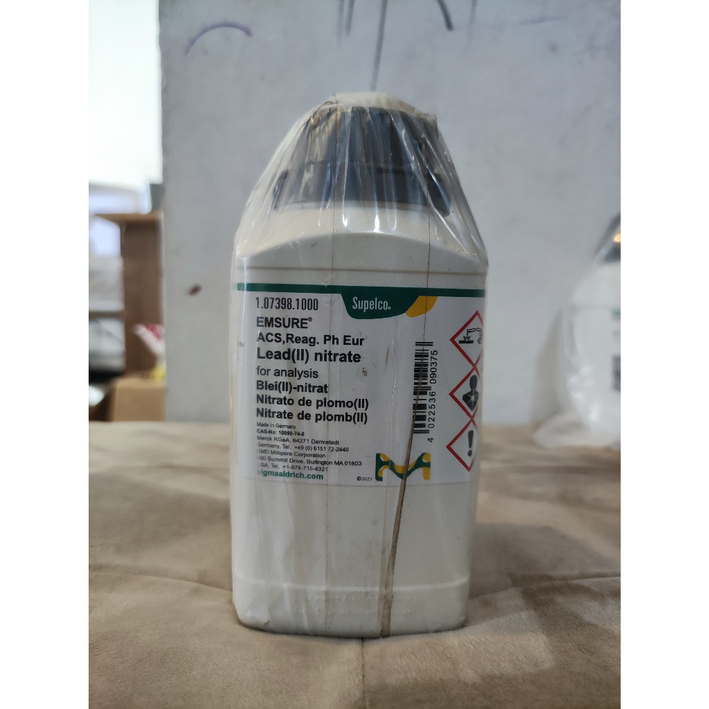 LEAD (II) NITRATE / TIMBAL NITRAT / PB(NO3)2 MERCK 107398 REPACK 1GRAM