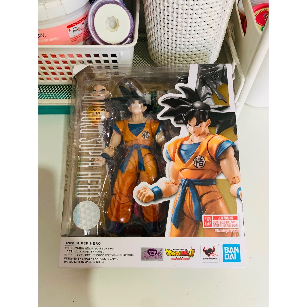 SHF S.H.Figuarts Son Goku Super Hero Dragon Ball Bandai / SHF Goku