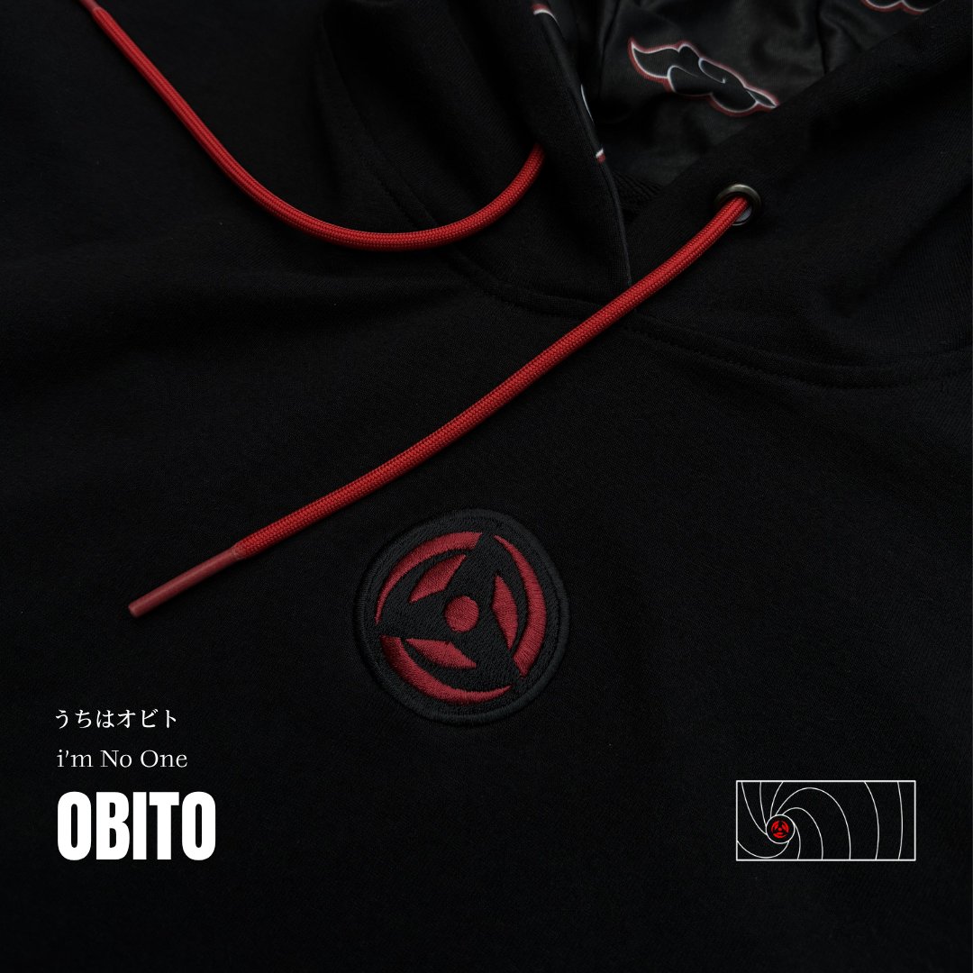 Hoodie OBITO | Ikuzo.studio | akatsuki | Sharingan | Kamui | Tobi | Naruto