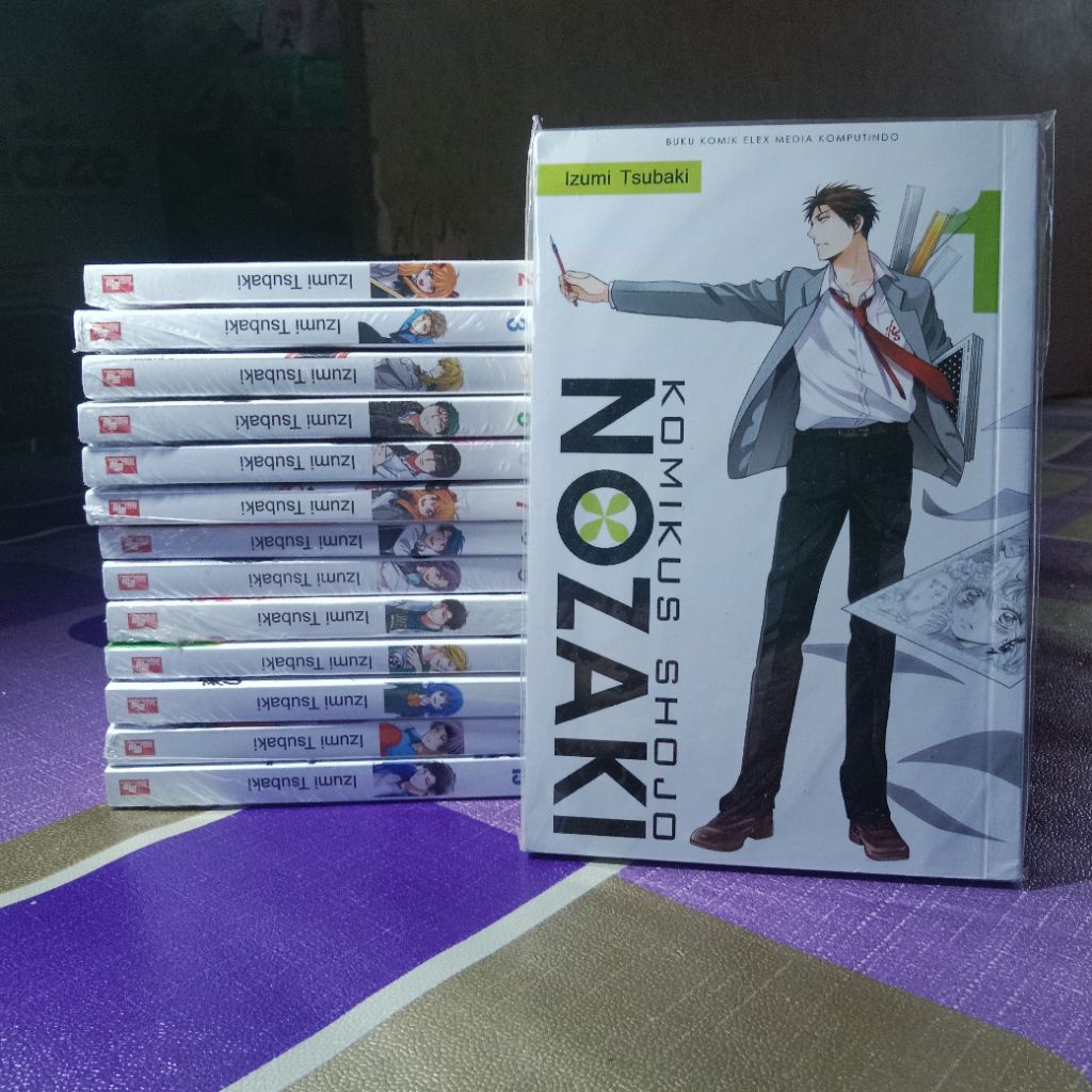 Komik Nozaki Komikus Shojo vol. 1-15 (minus 13) all Bookpaper
