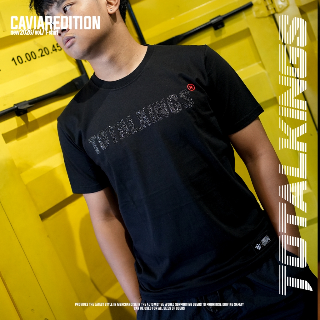T-SHIRT BAJU TOTAL KINGS CAVIAR EDITION