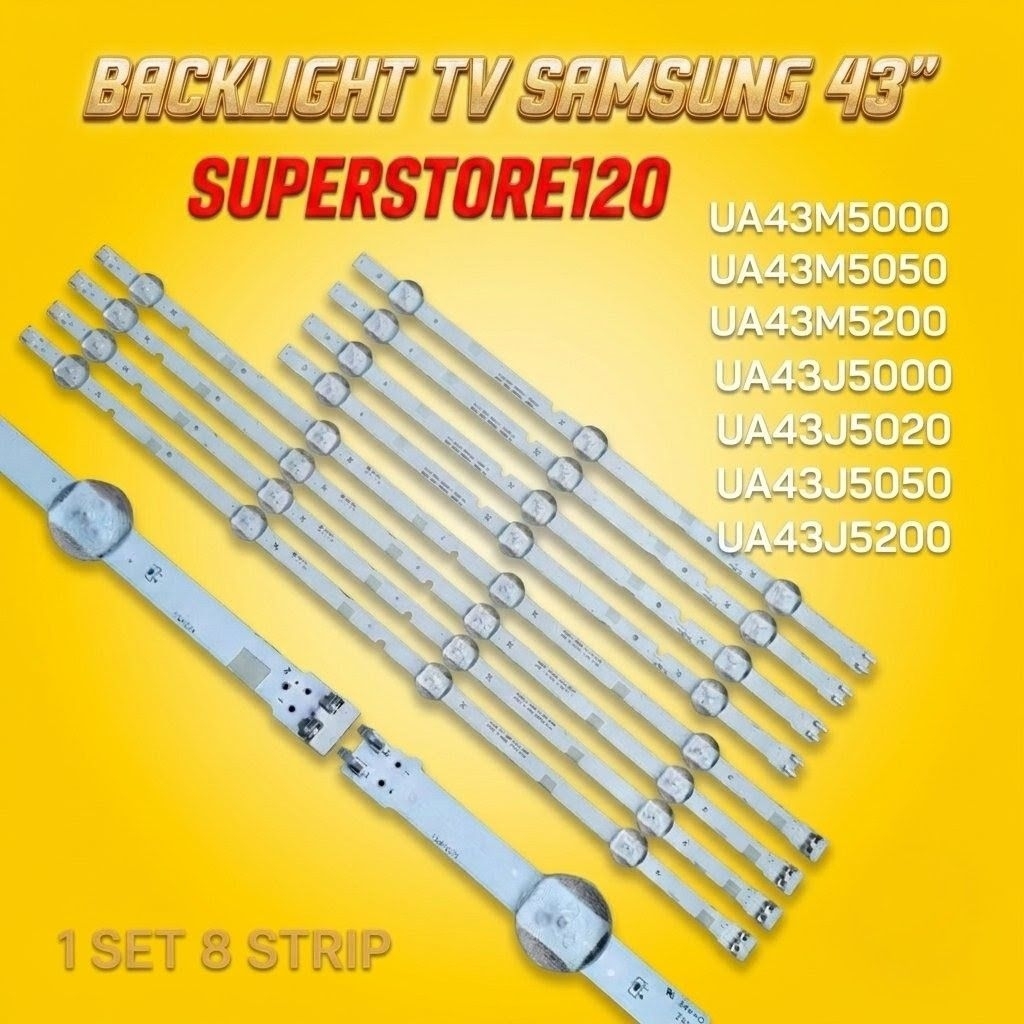 BACKLIGHT TV SAMSUNG UA43M5000 UA43M5200 UA43M5050 UA43J5000  UA43M5100 UA43J5020 UA43J5050 UA43J520