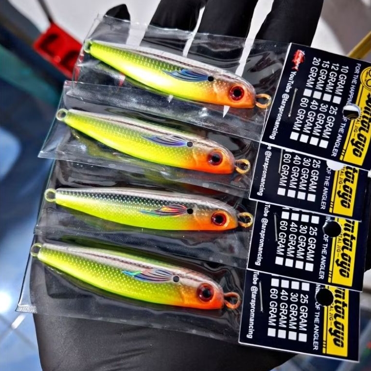 Sontoloyo Metal Jig 40 Gram Gid Perut