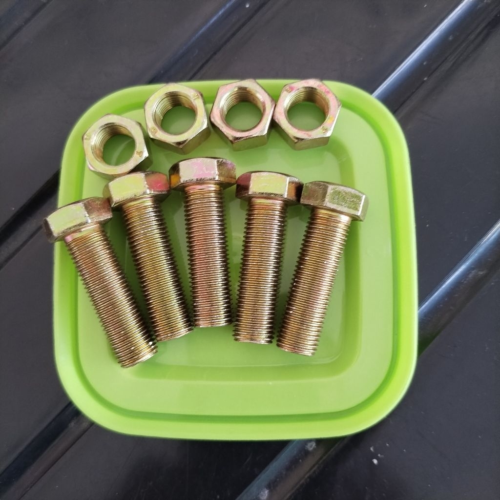 baut + mur uk. 12mm x 40mm
