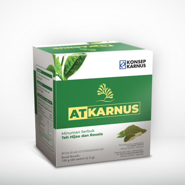 AT KARNUS / ALGA TEA 60 Sachet Minuman Herbal Original